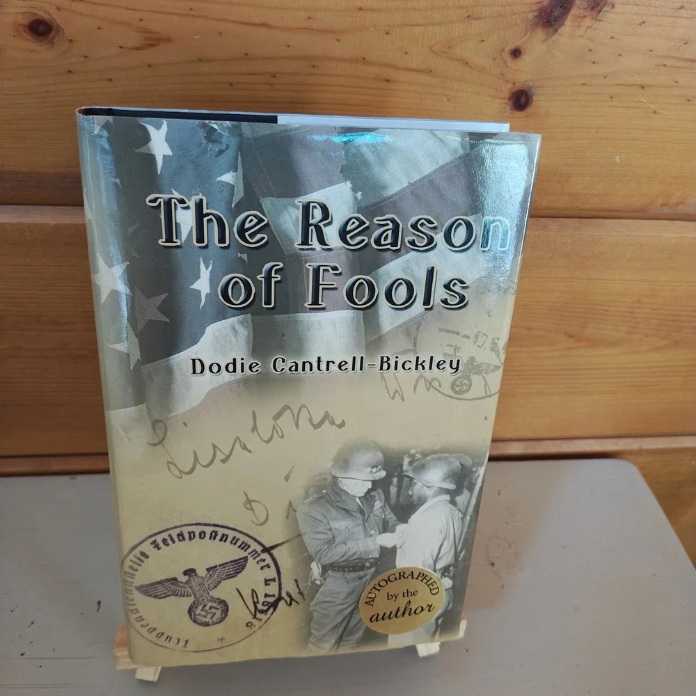 The Reason of Fools Hardcover Signed Dodie Cantrell-Bickley 9780984374755
